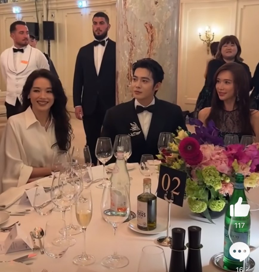 舒淇罕見合體林志玲現身坎城!「女神X天菜」晚宴畫面網瘋傳:像藝術品
