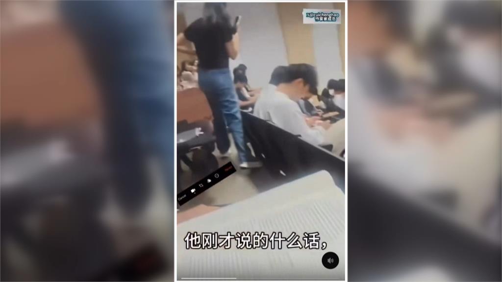 中國大學課堂老師說教 學生大嗆「思想課沒用」還有「這句」引發暴動