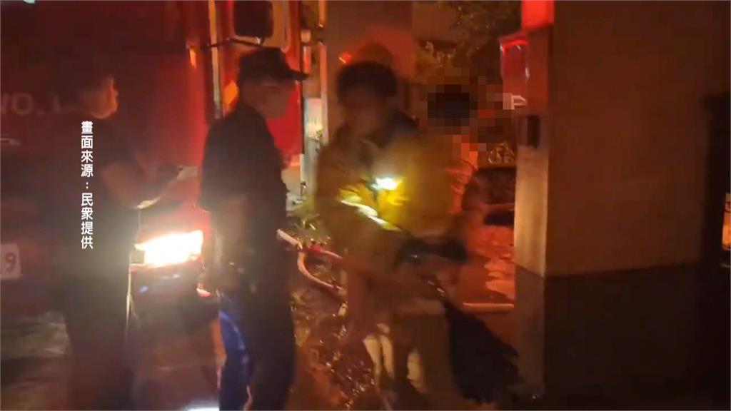 宜蘭凌晨惡火!民宅遭吞噬陷火海 4人受困 消防破窗救出幸無大礙