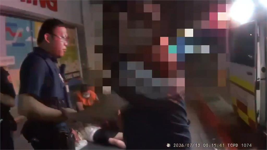 Ｋ歌變Ｋ警！酒醉女「摔落樓梯骨折」拒送醫　男友鬧事慘被壓制