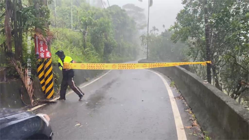 赤柯山道路中斷如孤島！　山上停電上百人恐斷糧