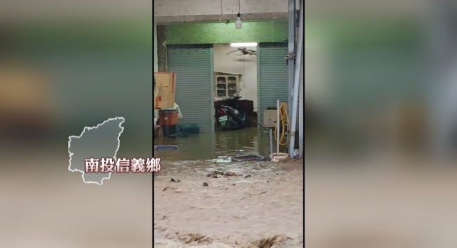 南投山區豪雨狂炸! 信義鄉爆土石流、東埔村成孤島