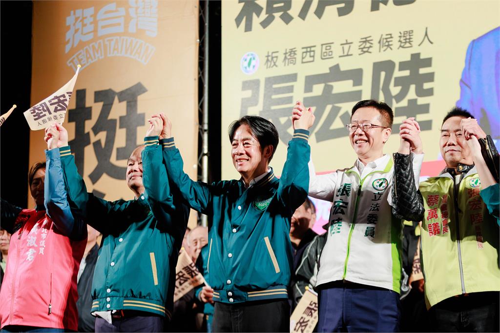 快新聞/細數立委張宏陸對地方貢獻 賴清德:國會過半讓潛艦繼續建