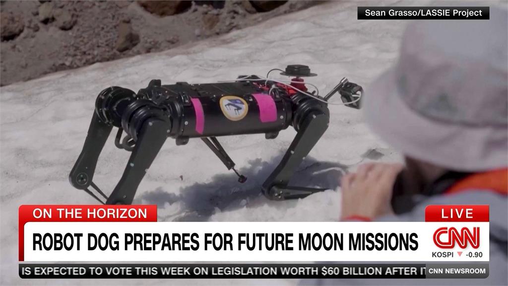 NASA資助研發機器狗　目標登上月球蒐集行星資訊