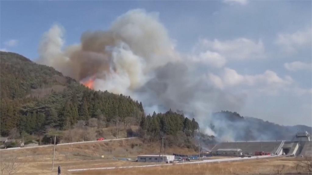 日本岩手縣森林大火! 1200公頃地燒毀、數千人撤離