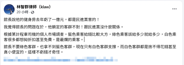 館長「健身房年賠1億」崩潰問神明！律師揭小草客群「1殘酷真相」：不虧錢才奇怪