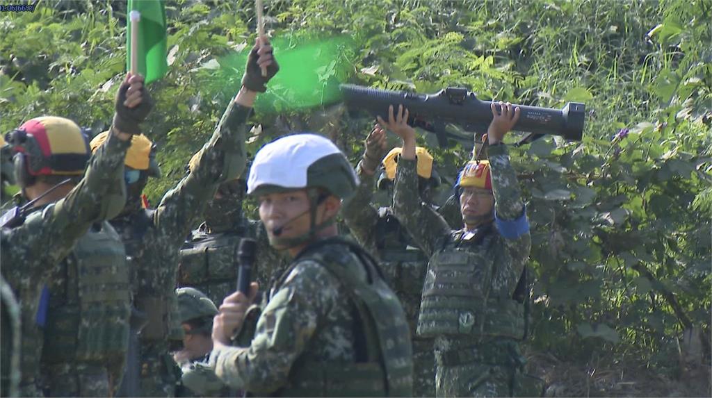 強化單兵作戰能力！　義務役首度進行　「紅隼火箭彈」實彈射擊