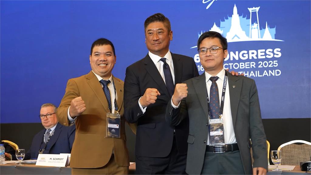 辜仲諒連任世界棒壘總會執行副會長! 總統發賀電恭賀