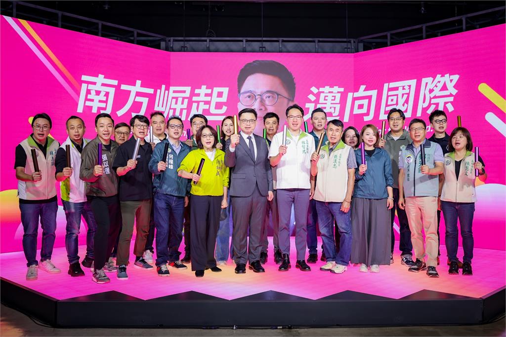 快新聞／南方崛起、邁向國際！賴瑞隆公布競選主軸「第四棒的挑戰」提出下階段城市願景