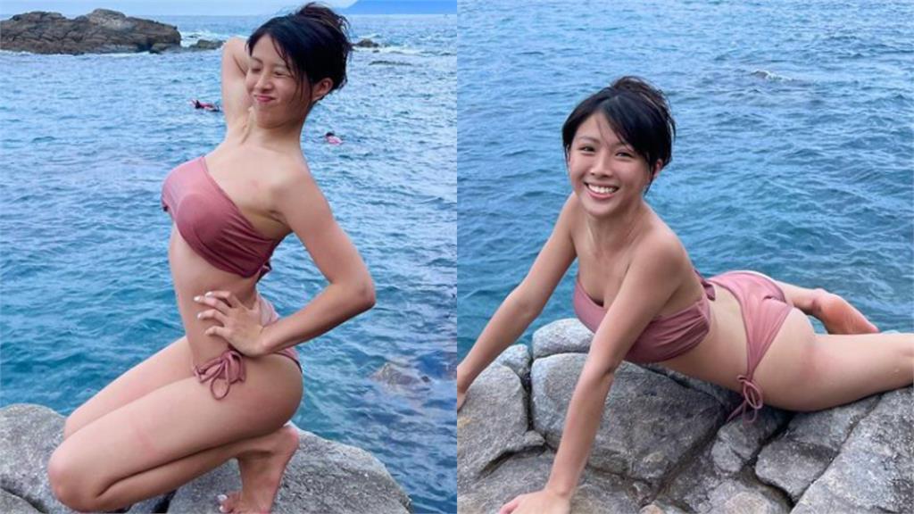 她滑板初體驗慘摔「露草莓」超狼狽!短褲正妹苦主是21歲鵝肉女神