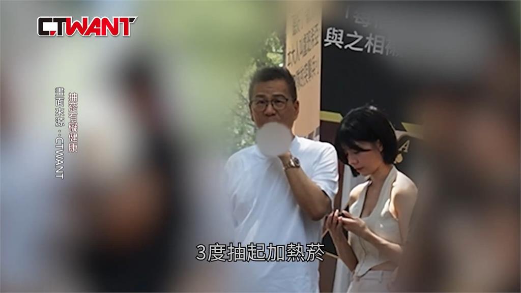 大病初癒遭拍在禁菸區「抽菸」　沈玉琳：下次真的要改進