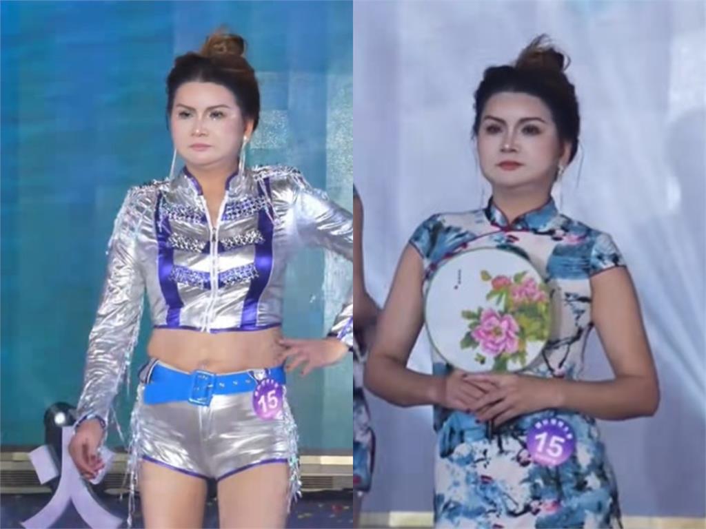 中國「臃腫濃妝大媽」奪選美冠軍!網見正面照「三觀全毀」:根本中國式賄賂