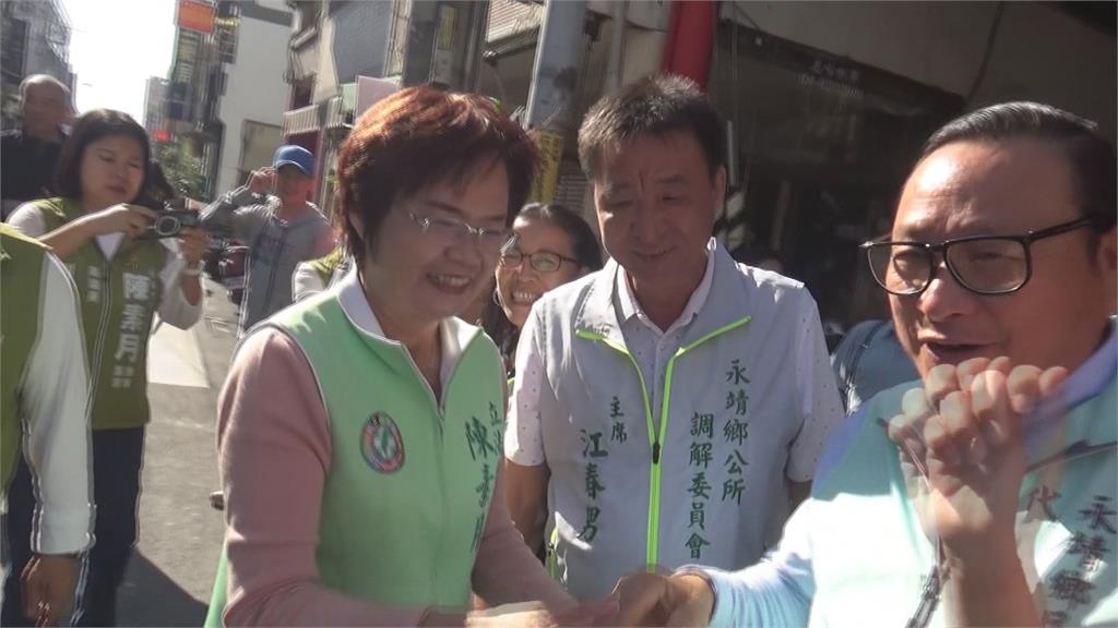 綠營彰縣長「類初選民調」將登場 立委陳素月展開車掃盼獲支持