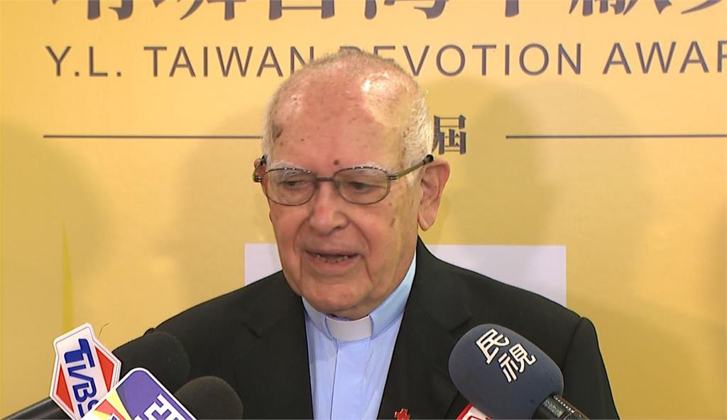 義籍神父呂若瑟深耕台灣一甲子　獲堉璘台灣奉獻獎最高榮譽