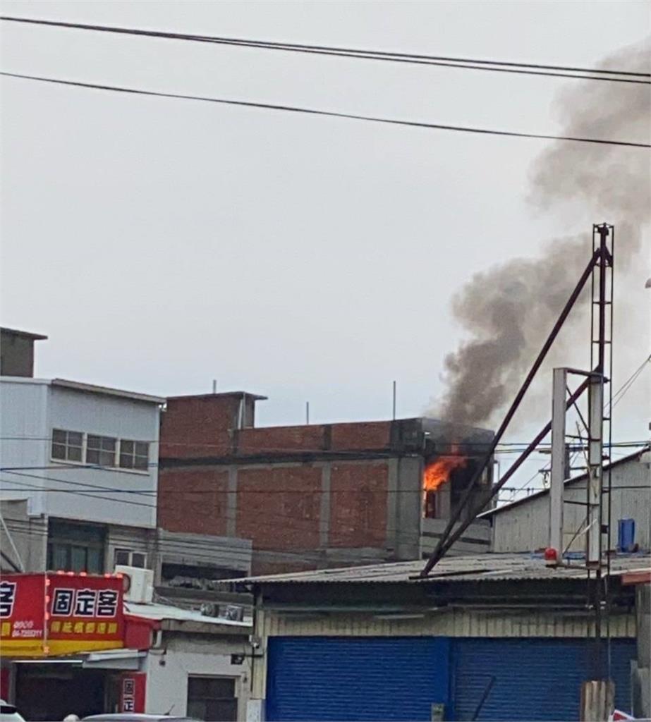 彰化花壇民宅清晨火警 獨居男子命喪火窟