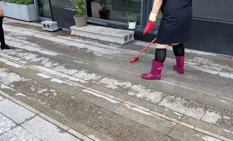 嫌犯疑為診所患者 犯案前還預告要來潑油