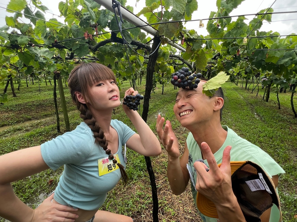 《綜藝新時代》短今秀巨峰葡萄意外凸顯好身材!浩子尷冷汗狂冒邊念經:「我還撐得住」