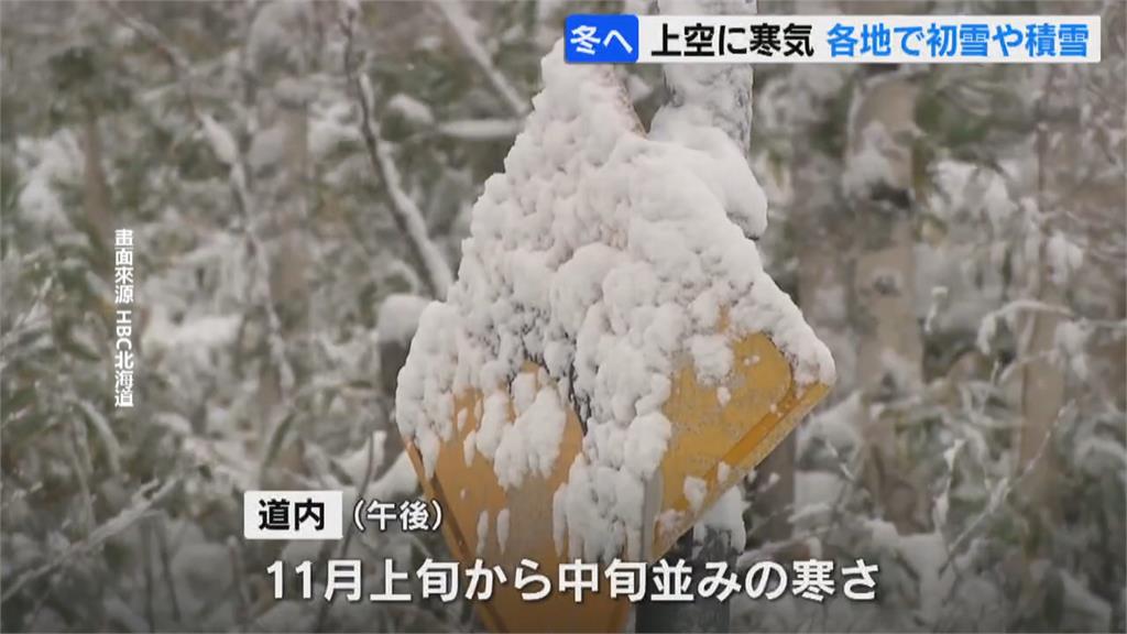 秋天被跳過?日韓降下今年初雪 短袖瞬間換季變「圍巾、羽絨衣」