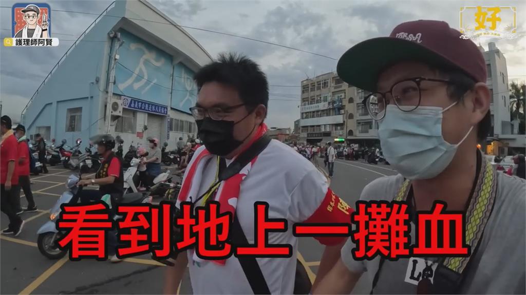 宮廟活動見血！信眾見抽蓄病患急診魂秒上身　網曝真實身分：令人安心