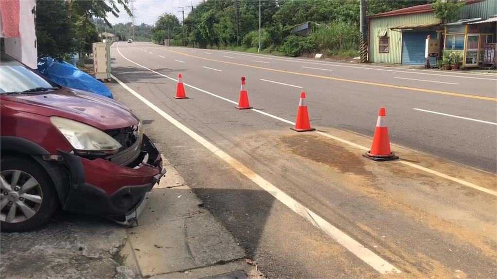 台南離奇自撞車禍　25歲男自撞身亡身上起獲4把槍枝
