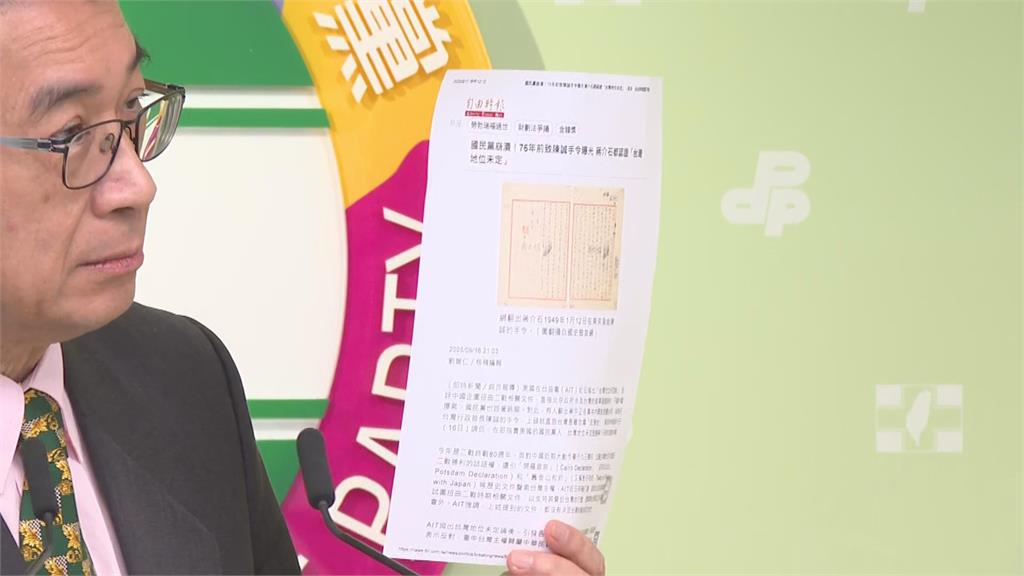 快新聞／論戰光復節　徐國勇秀手稿嗆爆蔣萬安：你曾祖父怎麼對台灣人？