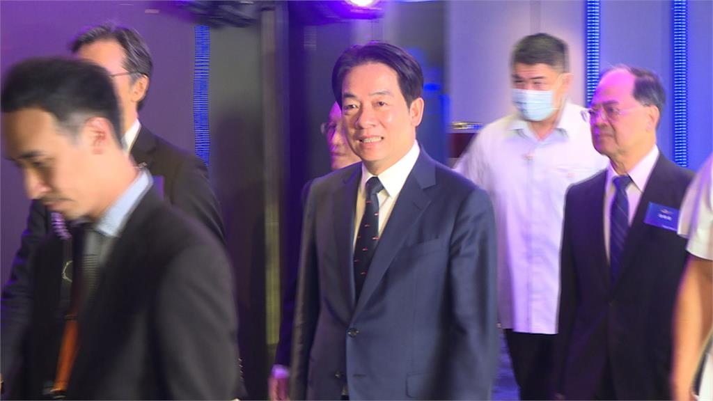 賴清德赴商業公會晚宴 喊「政府跟企業站在一起」