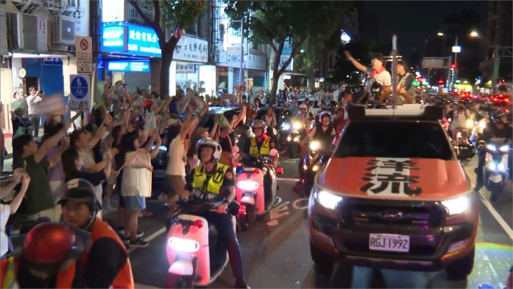 小水滴心疼！沈伯洋拚選戰拚到打點滴　大洋流三不措施松信起點「這裡」出發
