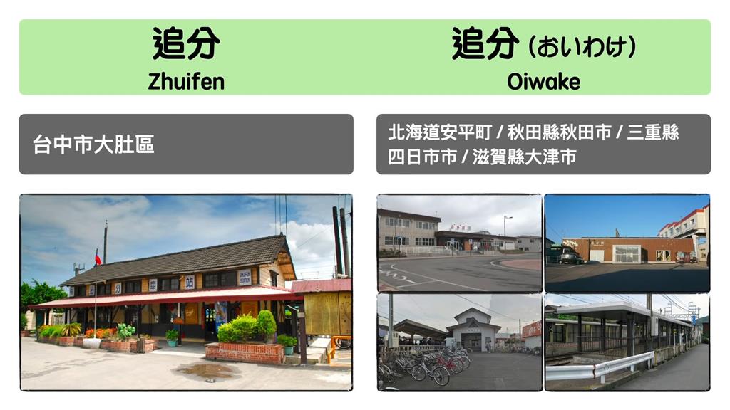 台日車站撞名多達33對！台灣考生必訪站在日本反成「菜市仔名」