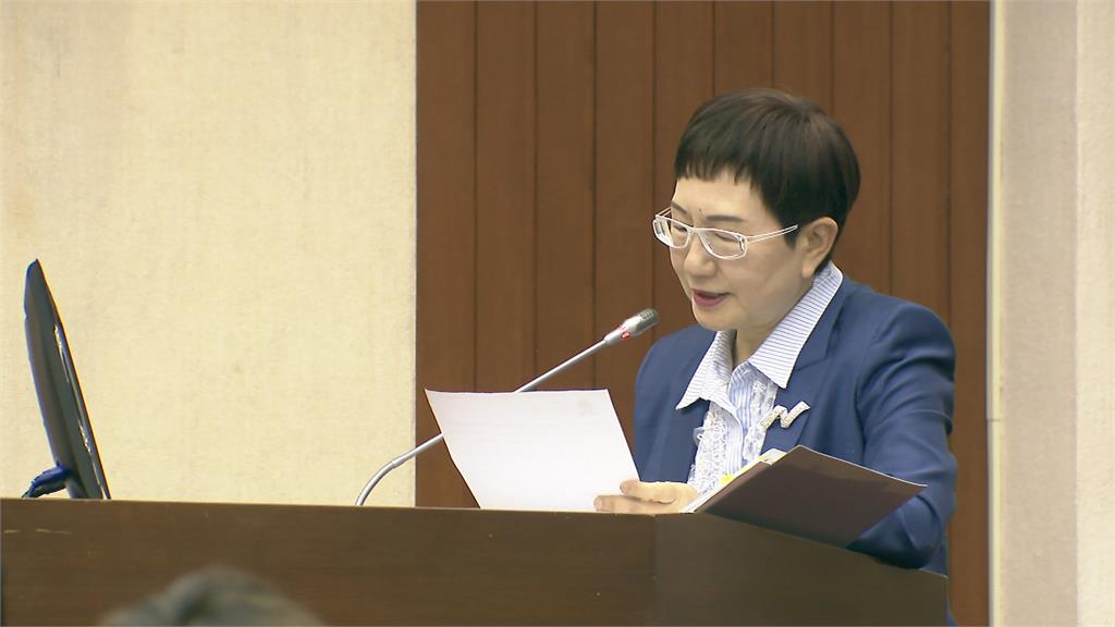 101董座賈永婕財委會備詢　堅決喊「不選台北市長」