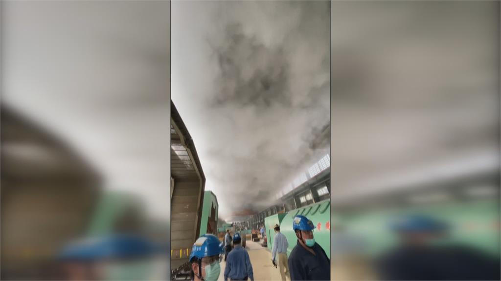 興達電廠機組狂冒煙爆炸?台電澄清非起火