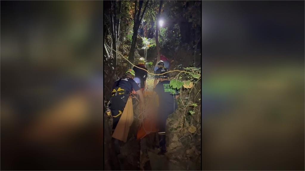 南投2起山區救援! 水里驚傳墜崖、竹山貨車翻落山谷