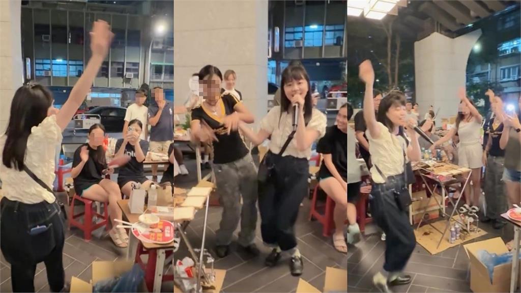 正妹中秋烤肉嗨唱〈愛你〉！邊唱邊熱舞「竟是高嘉瑜」全網驚：變好聽了…