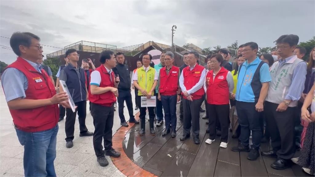 彰化社頭番石榴受損嚴重 卓榮泰親赴南下視察災情