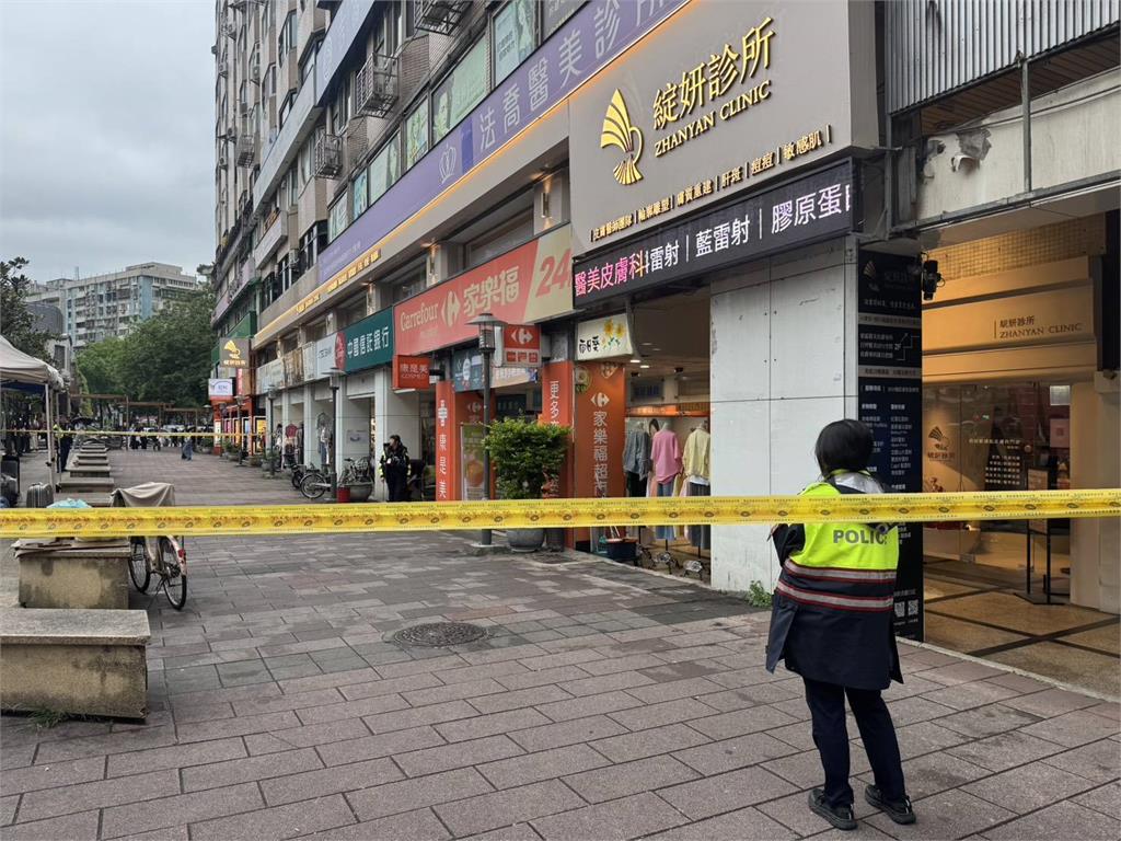 快新聞／這年代還搶銀行！中信大安分行蒙面男持玩具BB槍搶劫　遭壓送警局