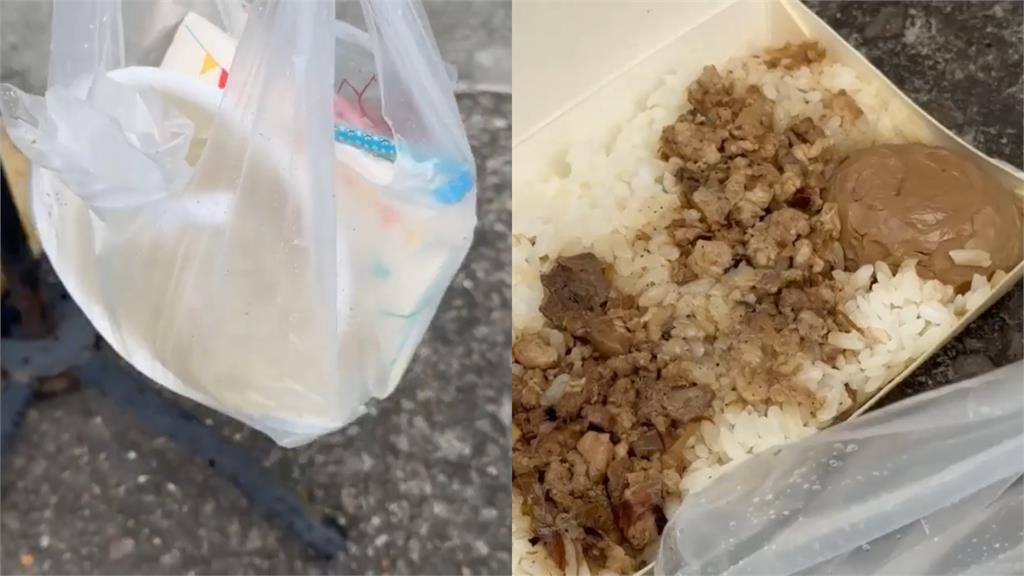 彰化驚現「叼菸聖誕老人」!快閃民宅門前掛「滷肉飯」詭異畫面曝