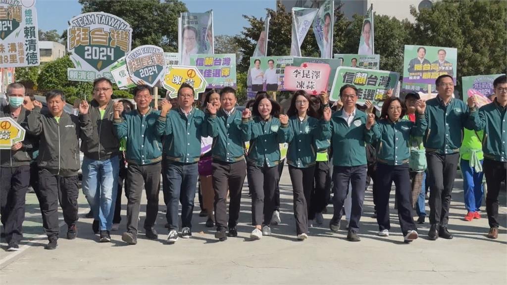 選戰倒數力拚搶進國會 民進黨南部5立委選將登記