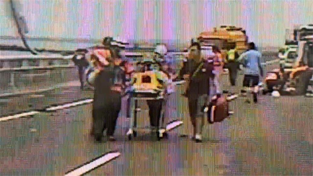 台61線重大車禍! 水泥預拌車衝撞3車起火釀2死1傷