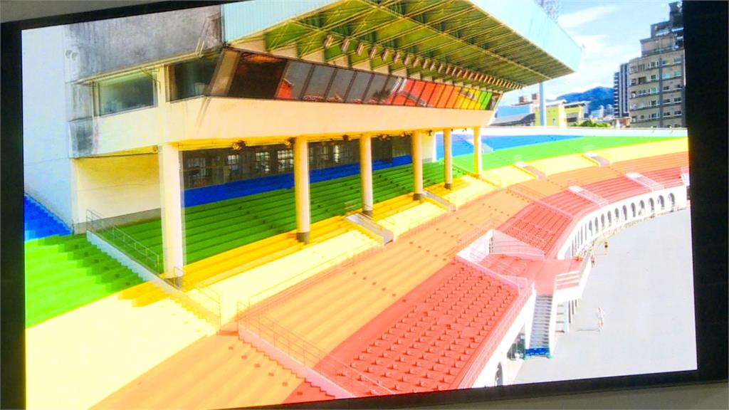 板橋體育場「彩虹看台」開箱 侯友宜:運動平權不再是口號