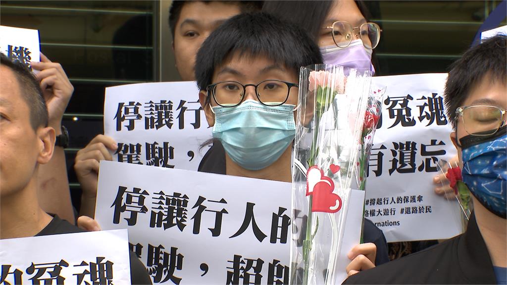 盼台灣甩行人地獄惡名 北中南串聯快閃「護行人路權」