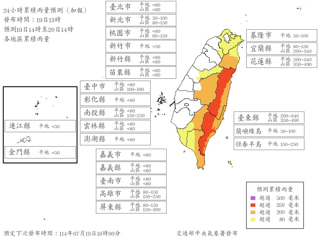 薇帕「肥胖外圍環流掃台」颱風假來了?狂炸驚人風雨「6縣市」達停班課標準