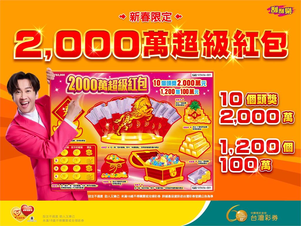 刮刮樂聽「尾牙中獎神曲」也能通？苗栗母女播完「隔天刮中100萬」