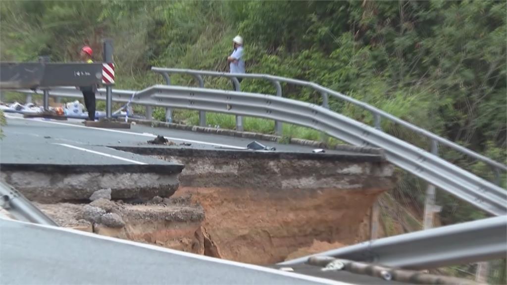 中國廣東重大交通事故　「梅州高速公路」坍塌48死30傷