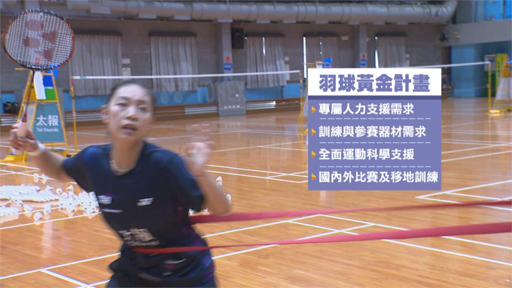 個人化訓練栽培新秀 體育署、羽協聯手打造「黃金計畫」