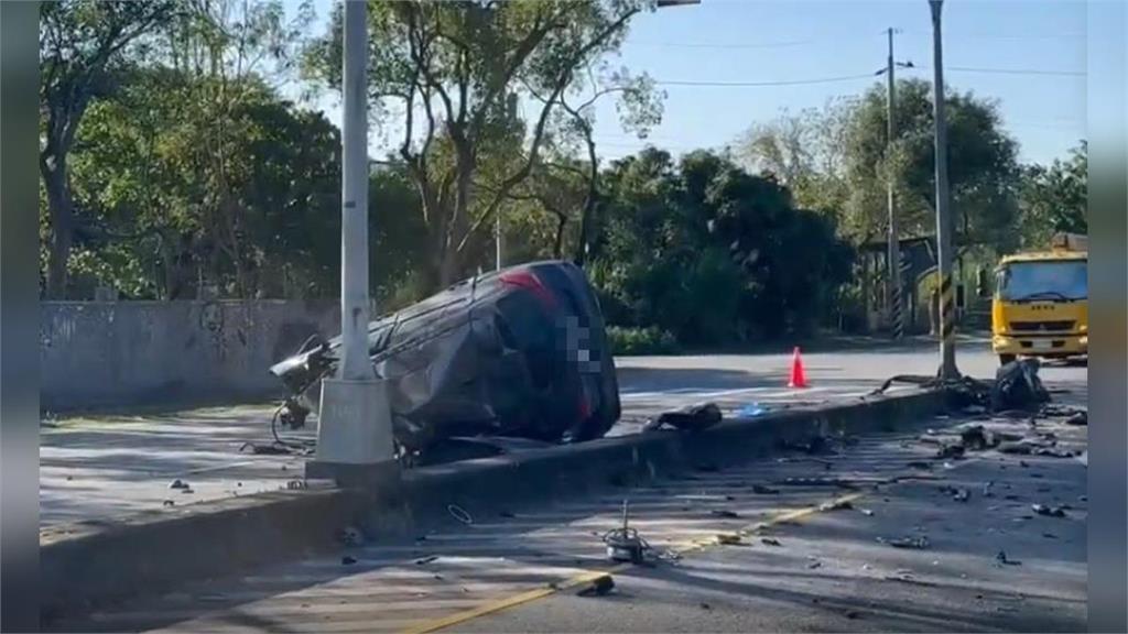 快新聞／花蓮憲兵自撞分隔島「車毀人亡」　國防部「深表不捨」：肇責由警方鑑定