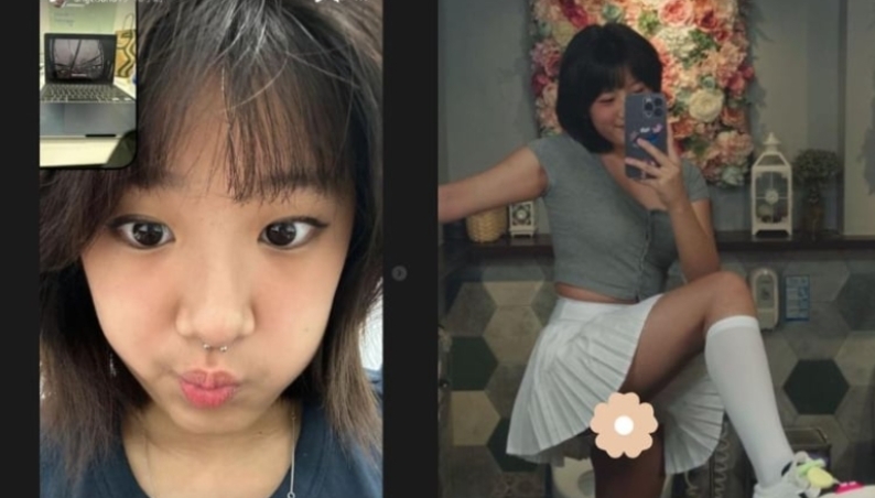 梧桐妹0瑕疵雪肌驚見「大片圖騰印記」!上身挖超低「重點形狀全露」逼瘋粉