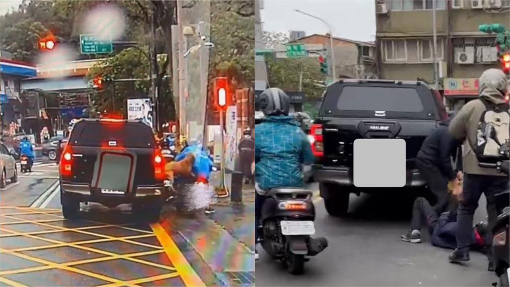 北市又爆「凶猛比特犬襲騎士」疑同一隻!不甩遭鎖喉「發狠撕咬」驚悚畫面曝