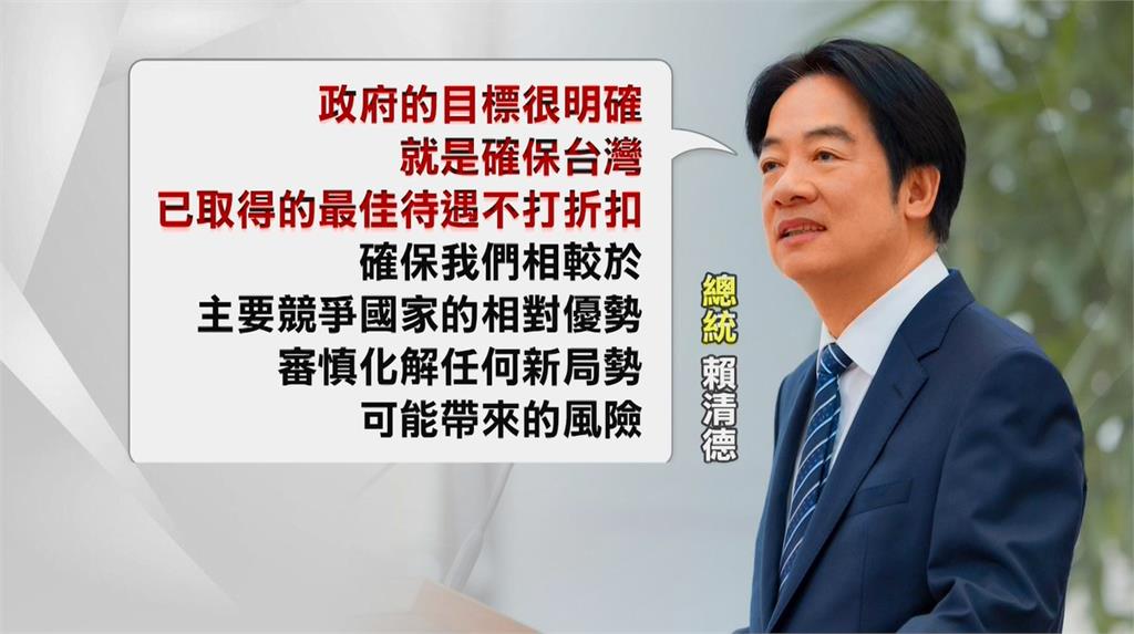美最高法院推翻川普關稅！賴總統：確保台灣最佳待遇不打折