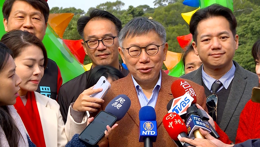 蔡壁如年後上任中市府顧問 柯:留台中發展也是方法
