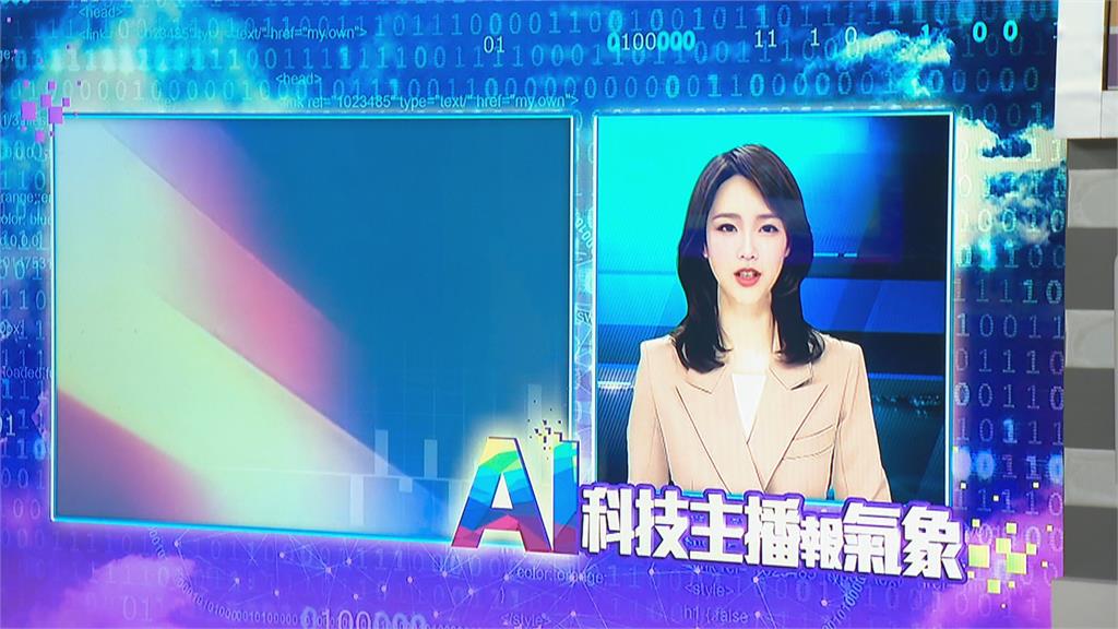 全台首位AI科技主播 以新聞專業製播流程產生
