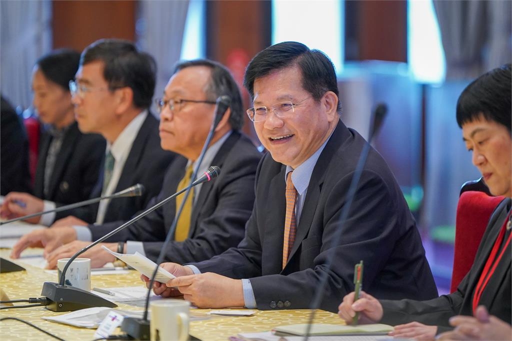 快新聞／林佳龍接待USTBC訪團　力推「台灣模式」打造台美聯合艦隊